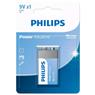 1 Bateria Alcalina 9v Philips