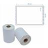 4 Rolos Etiqueta Bobina Adesiva Couchê 10x5cm (100x50mm)