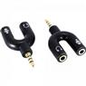 Adaptador P2 4C X 2J2 Estéreo Níquel ADAP0066 Preto Storm - PCT / 10