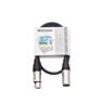 Cabo De Microfone Pro Balanceado Emborrachado Xlr Xlr 0,70 Cm Mpbe-0,70 Wireconex