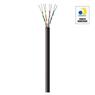 Cabo de Rede CAT5e 305m Fortrek FK 500C CMX Preto - CX / 305