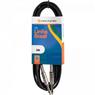 Cabo Para Instrumento Hayonik Linha Brasil P10 x P10 3m Preto