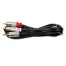 Cabo P2 Stereo 02 Rca Metal 3m Storm
