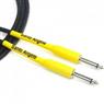 Cabo Para Instrumentos 4,57m Samurai Preto/Amarelo Santo Angelo