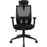 Cadeira de Escritório Ergonômica Fortrek Ergo Shield Mesh Respirável Preta