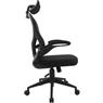 Cadeira de Escritório Ergonômica Fortrek Ergo Base Ajustável Preta