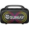 Caixa de Som Sumay CSP1318 PowerBlack 150w Bluetooth Com Microfone Preta