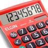 Calculadora Mesa Visor 8 Dig. Vermelha Mv-4131 Elgin