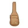 Capa P/ Violão Folk Extra Bolso Cargo - Nylon 600 - Bege Bkr 1