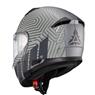 Capacete Texx Escam Kratos Cyber Cinz Fosc 60
