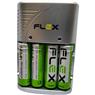 Carregador de Pilhas AA/AAA/9V FXC164P Bivolt Flex