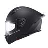 Capacete Texx Fecha Raptor Solid Pret Fosc 56