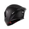 Capacete Texx Fecha Raptor Solid Pret Fosc 64