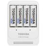 Carregador de Pilhas TNHC-6GAE4 CB (C/4 Pilhas AA 2600mAh) Toshiba