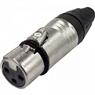 Conector Cannon Fêmea 3 Polos Metal JCCN0017 Storm - PCT / 10