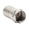Conector F Rg 6 Tipo Barril Storm 100 Unidades