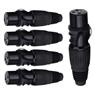 Conector Xlr Fêma Linha Preto Metalico Storm 05 Unidades