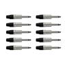 Conector P10 Macho Linha Mono Wc 1112 Wireconex  10 Unidades