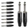 Conector P10 Macho Mono Ponta Niquel Storm 10 Unidades