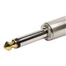 Conector P10 Macho Mono Metal Ponta Gold Storm 10 Unidades