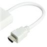 Conversor Hdmi Para Vga Com Audio Branco Storm