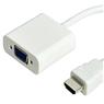 Conversor Hdmi Para Vga Com Audio Branco Storm