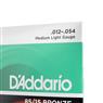 Cordas Para Violão Aço D Addario Bronze 85/15 Ez920 .012-.054