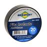 Fita Isolante Antichama Preta 19mm x 20m Brasfort - DEZ / 10