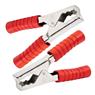 Garra Jacare 13,5cm 300a Vermelha Storm 02 Unidades