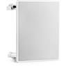 Arandela 6' Frahm 40w Quadrada Cx Branca
