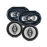 Kit Facil Par 6pol 4r Par 6x9pol 4r - 280w Rms Leson
