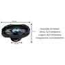 Kit Falante Quadriaxial 6x9 Pol 200w 4r Cz Leson