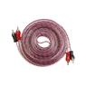 Cabo 2 X 2 Rca Transparente Automotivo 5 Metros Storm