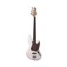Contrabaixo Giannini GB-100 Jazz Bass Elétrico Passivo Branco/Turtle