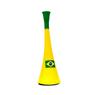 Corneta do Brasil Plástico Verde e Amarelo Brasil Copa 20x6,5cm