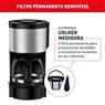 Cafeteira Elétrica Arno Perfectta Inox 600ml Jarra de Vidro 220V