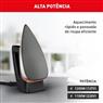 Ferro a Seco Arno Drygliss FS31 1200W Preto/Terracota 127V