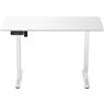 Mesa Elétrica Altura Ajustável Fortrek Lift Branca 120X60