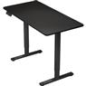 Mesa Elétrica Altura Ajustável Motor único Fortrek Lift Preta 120×60