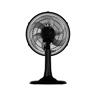 Ventilador Mesa Turbo 30cm 6p 127v Preto Ventisol