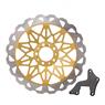 Disco Freio Dianteiro Gp7 Cg 150 04/08 Dourado 320mm Oversiz