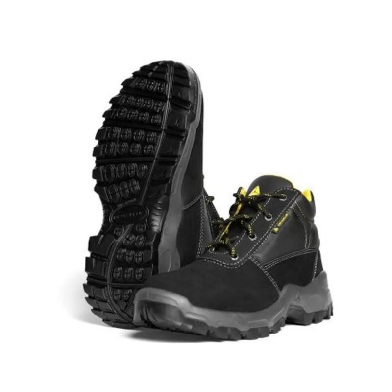 Bota Londrina Delta Plus Cano Médio Bico Plástico CA45374 Preta