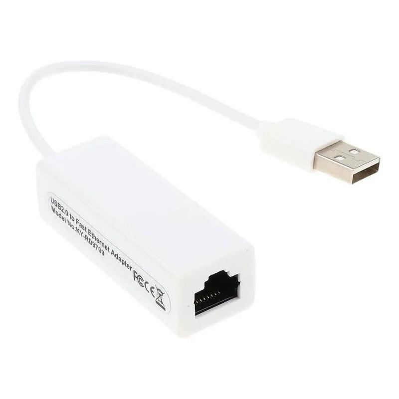 Adaptador Placa de Rede USB 2.0 x Ethernet RJ45