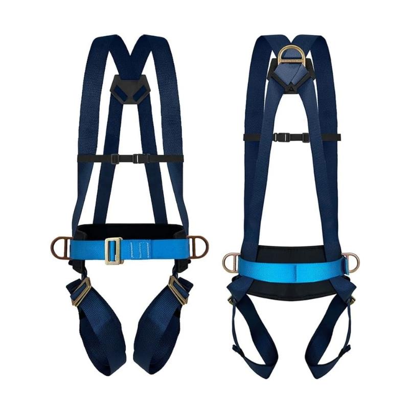 Cinturão de Segurança Tipo Paraquedista CG1A 1P Blue Line Carbografite CA47403