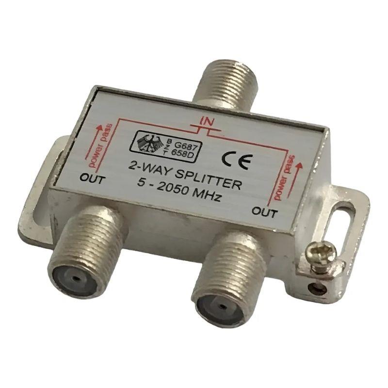 Divisor de Sinal Coaxial 1x2