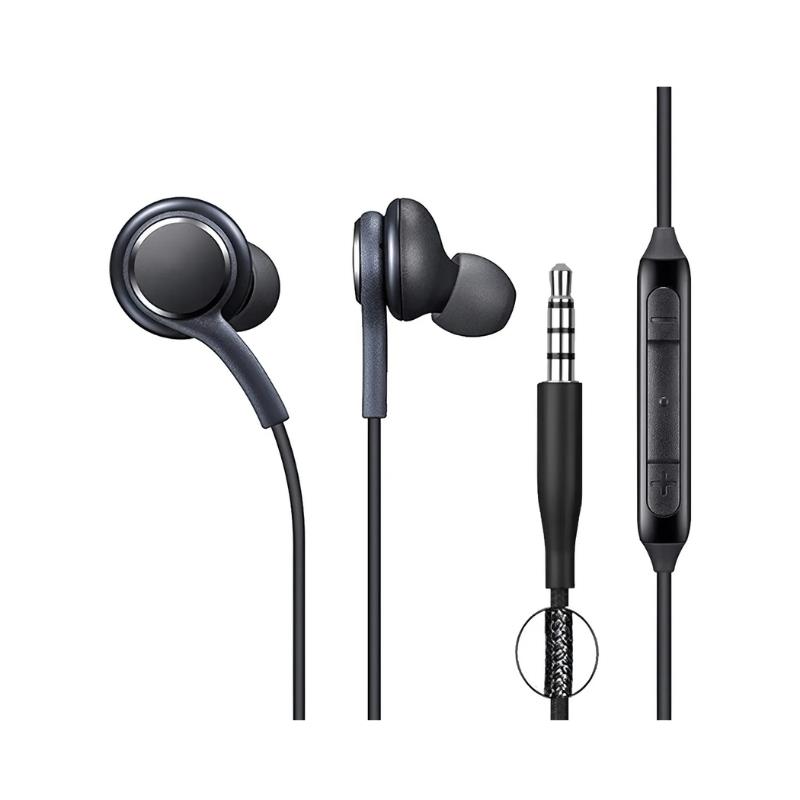 Fone de Ouvido Intra-auricular com Fio 1.2m  Preto Conector P3