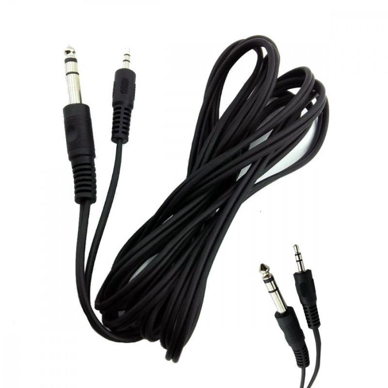 Cabo P2 Estéreo x P10 Estéreo 3m