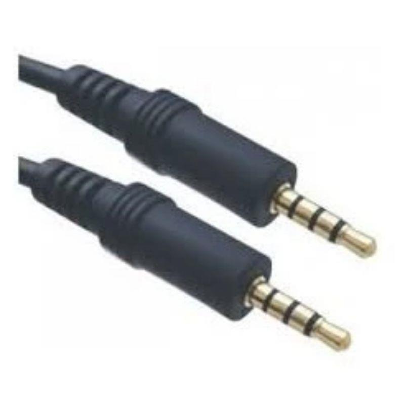 Cabo Áudio P3 Macho x P3 Macho 10m