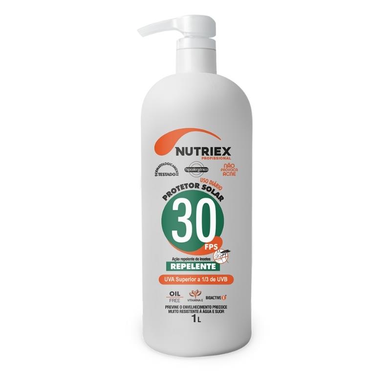 Protetor Solar com Repelente FPS 30 Nutriex Profissional 1L