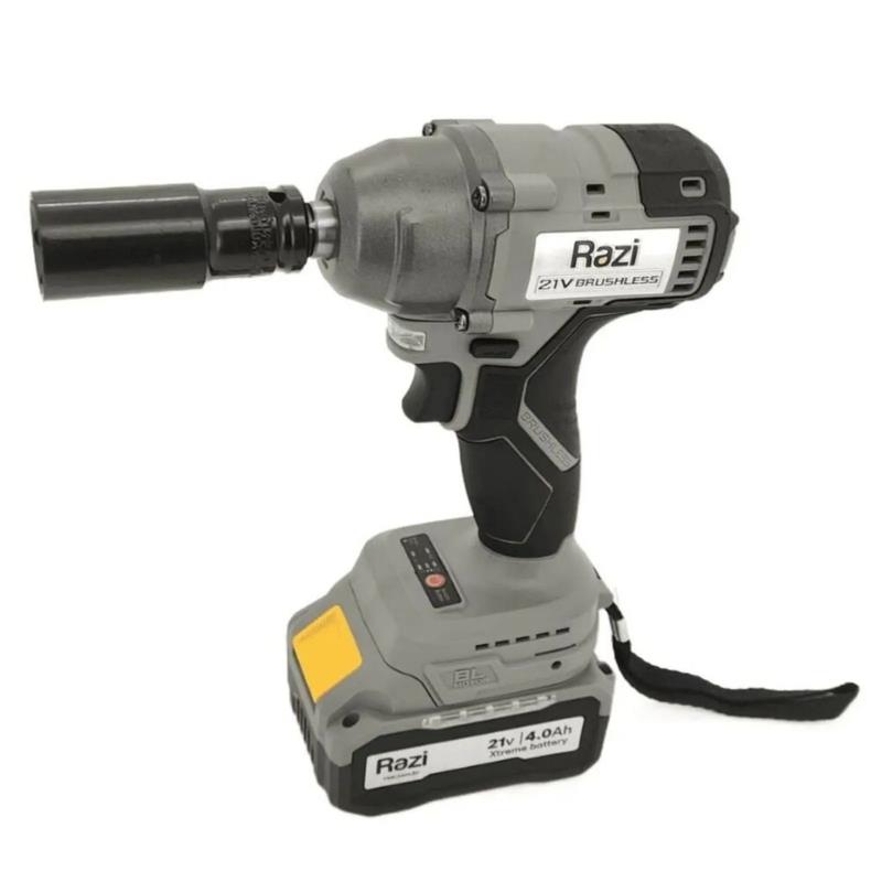Chave de Impacto Brushless 4,0AH 21V Razi